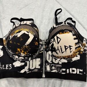 Victoria Secret Front Zip Bra